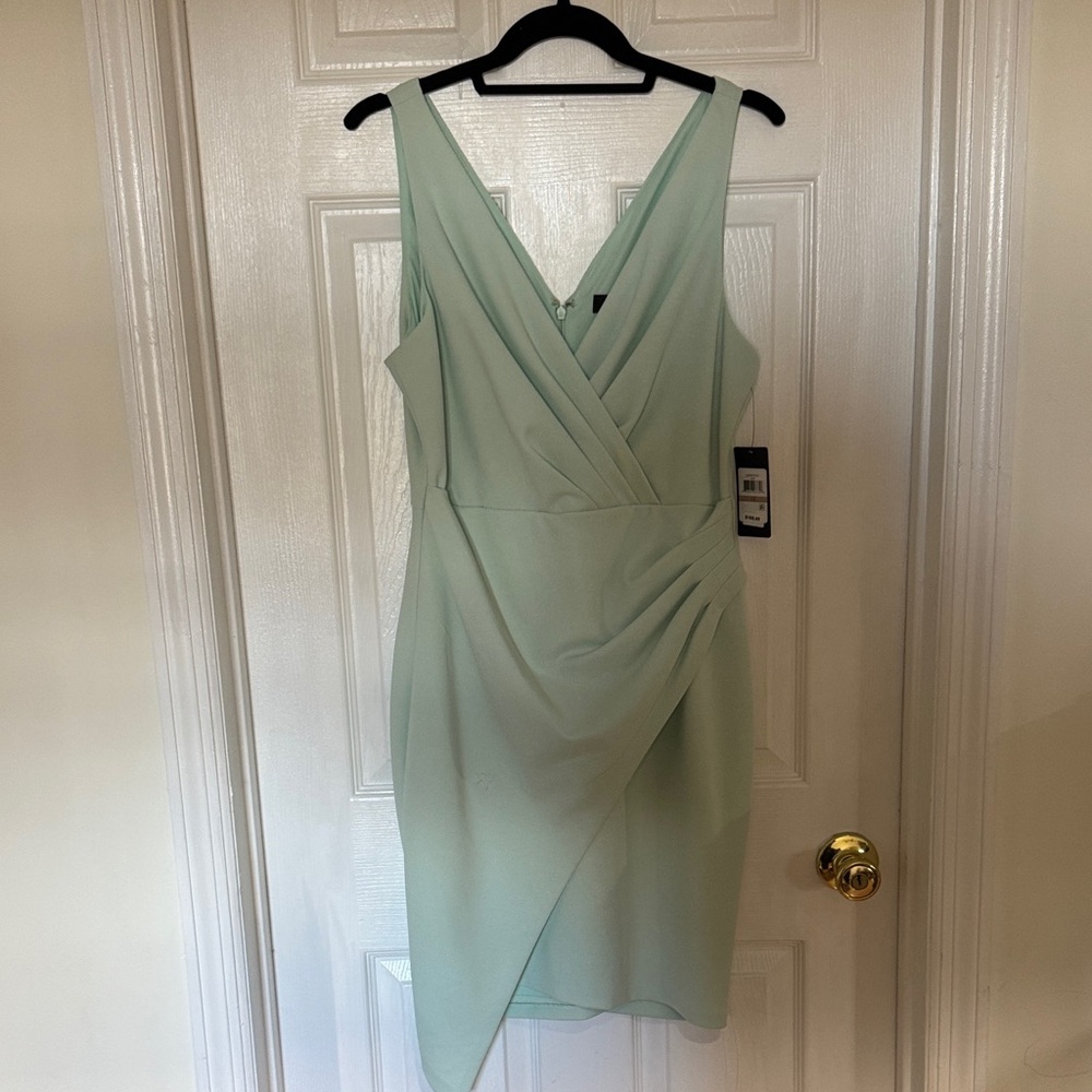 Guess Mint Asymmetrical Dress